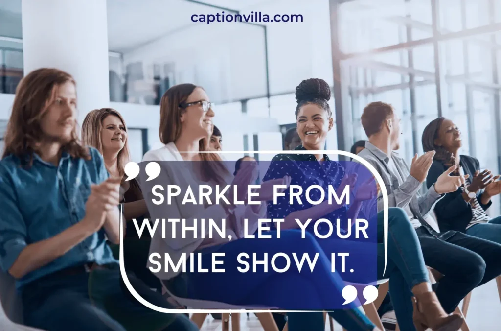 Attitude Smile Captions for Instagram