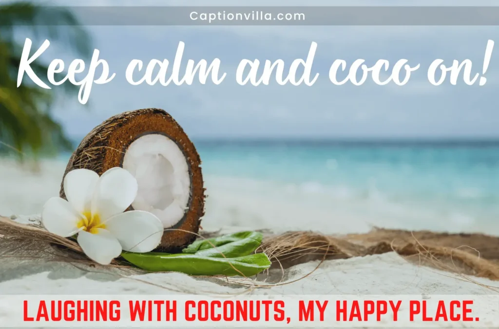 Funny Coconut Captions for Instagram