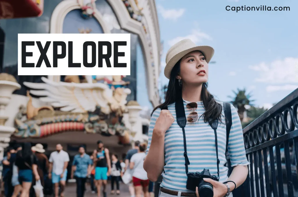 Explore the word and enjoy with One Word Travel Captions for Instagram
