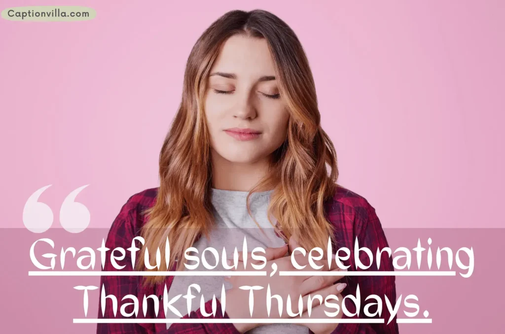 A young girl is thankful to Allah Almighty - Thankful Thursday Captions for Instagram