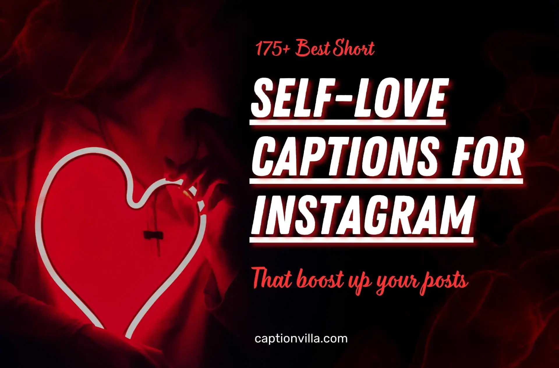 175+ Best Short Self-Love Captions for Instagram 2024