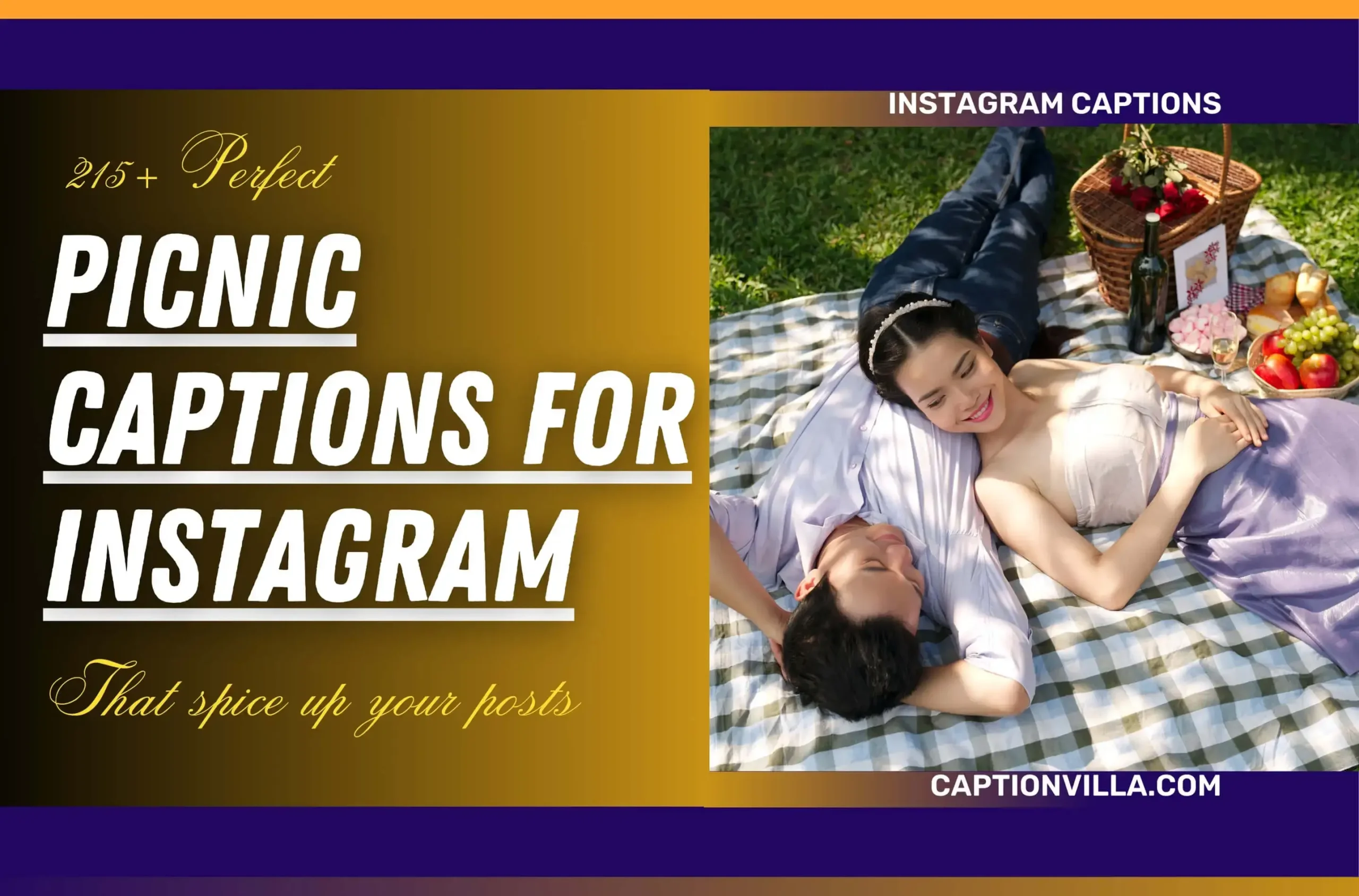 205+ Perfect Picnic Captions for Instagram 2024