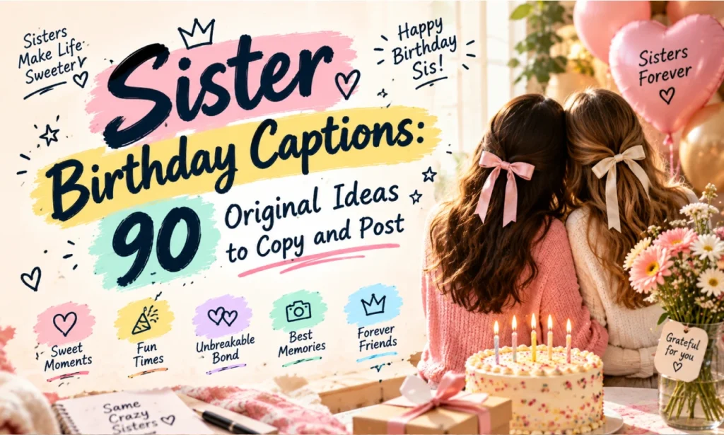 sister birthday captions