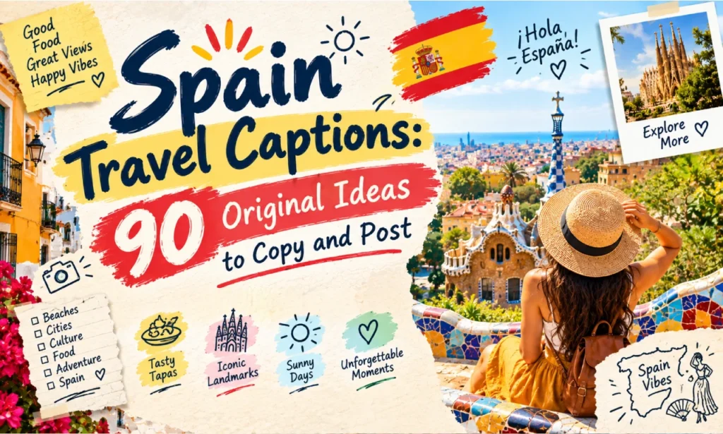 spain travel captions