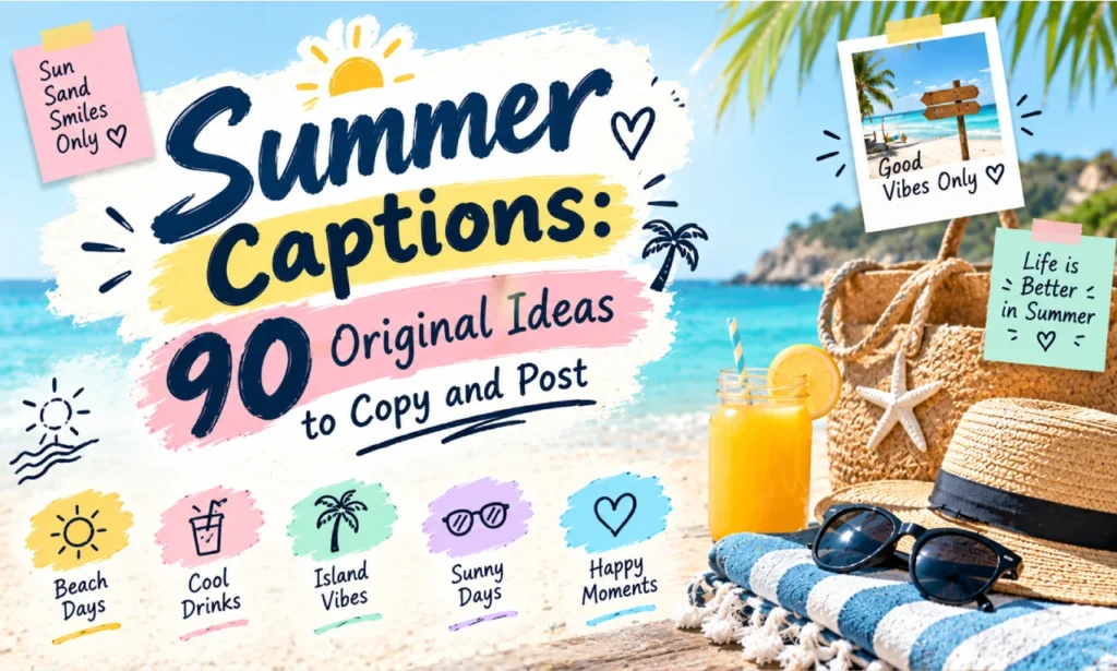 summer captions