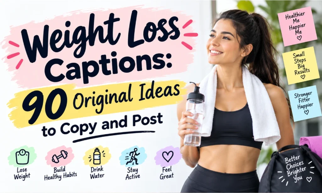 weight loss captions